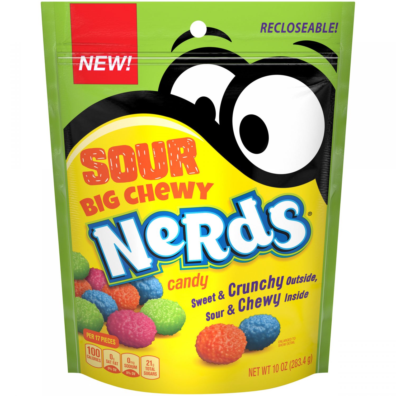 Award-Winning Big Chewy Nerds Goes Sour - Snacking News